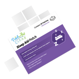 Sleep Aid Topical Vitamin Patch: 30-Day Supply / White