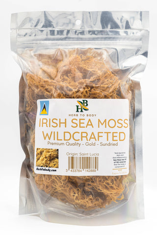 Gold Irish Sea Moss | Premium Quality St Lucia