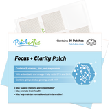 Focus and Clarity Vitamin Patch: 30-Day Supply